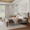 ZORAN-78" PLATFORM BED-MUSHROOM