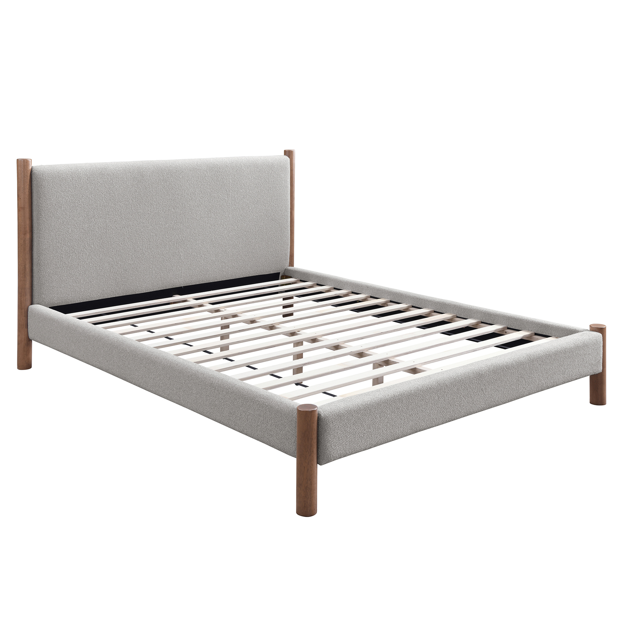 ZORAN-60" PLATFORM BED-MUSHROOM