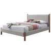 ZORAN-60" PLATFORM BED-MUSHROOM