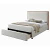 ANDOVER-60" PLATFORM BED w/DRAWER-OAT