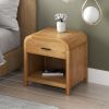 BOWMAN-1 DRWR ACCENT TABLE-NATURAL