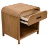 BOWMAN-1 DRWR ACCENT TABLE-NATURAL