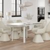 BELLARO-DINING TABLE-TRAVERTINE
