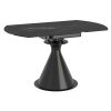 CALISTO-EXTENSION DINING TABLE-BLACK
