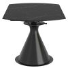 CALISTO-EXTENSION DINING TABLE-BLACK
