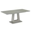 CORVUS-EXTENSION DINING TABLE-WARM GREY