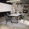 GAVIN-EXTENSION DINING TABLE-BLACK