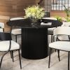 JILSA-DINING TABLE-BLACK
