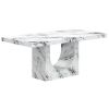 AURELIA-DINING TABLE-BULGARI WHITE