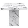 AURELIA-DINING TABLE-BULGARI WHITE
