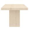 AURELIA-DINING TABLE-TRAVERTINE