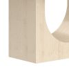 AURELIA-DINING TABLE-TRAVERTINE