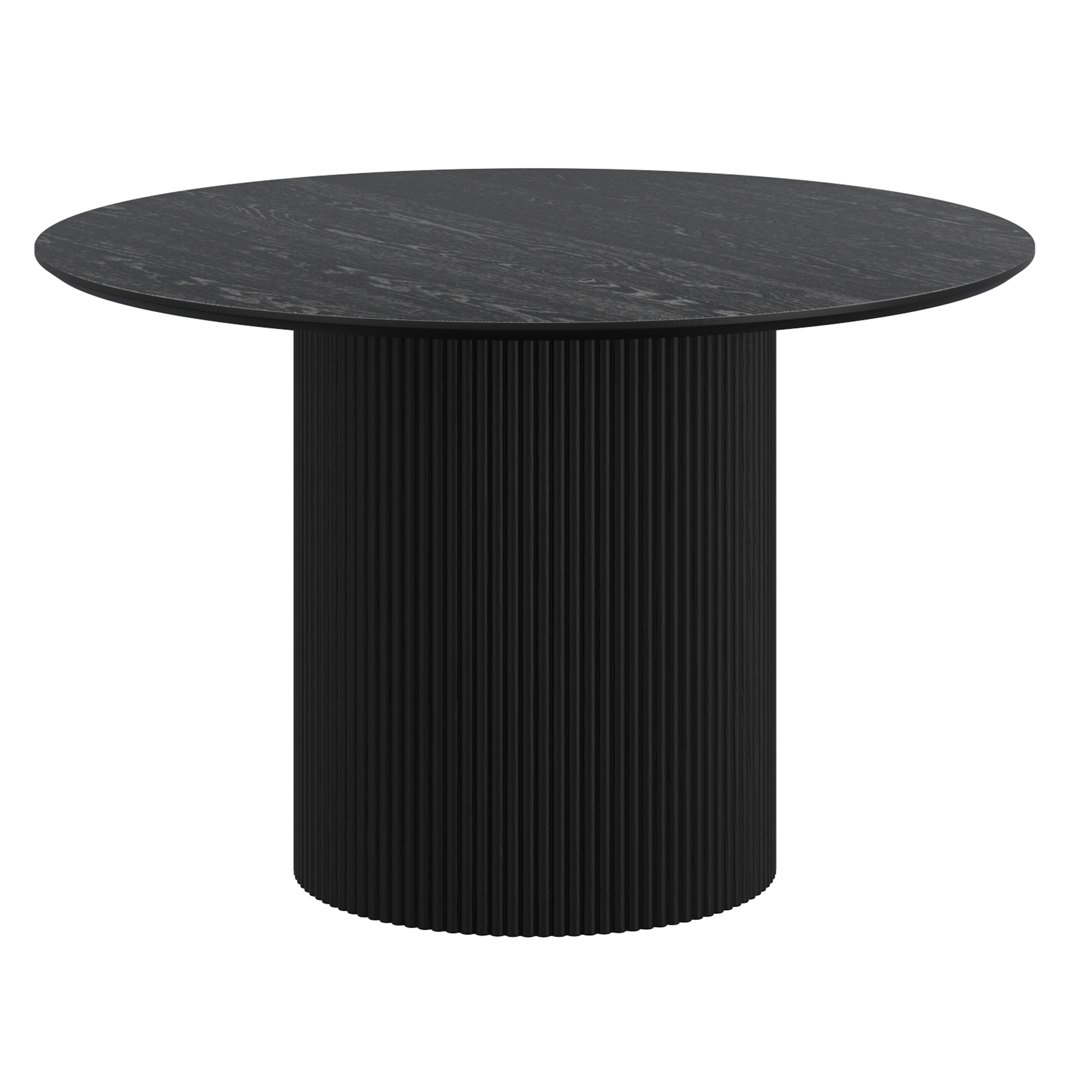 TOVAS-ROUND DINING TABLE-BLACK
