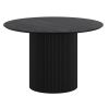 TOVAS-ROUND DINING TABLE-BLACK