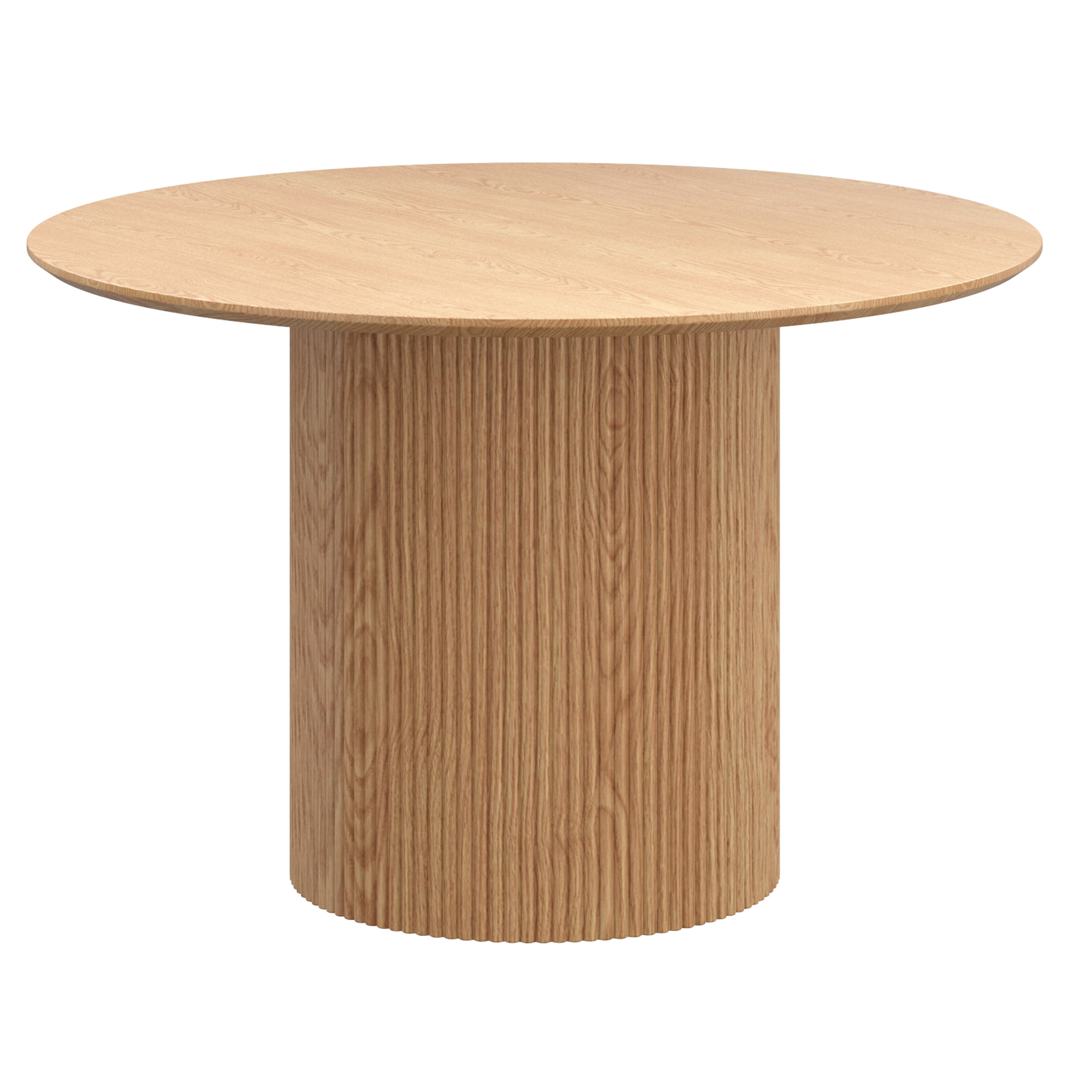 TOVAS-ROUND DINING TABLE-NATURAL