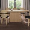 TOVAS-OVAL DINING TABLE-NATURAL