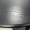 CONRAD-ROUND DINING TABLE-BLACK