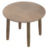 CONRAD-ROUND DINING TABLE-WALNUT