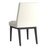 CORTEZ-SIDE CHAIR PU-BEIGE_BLACK