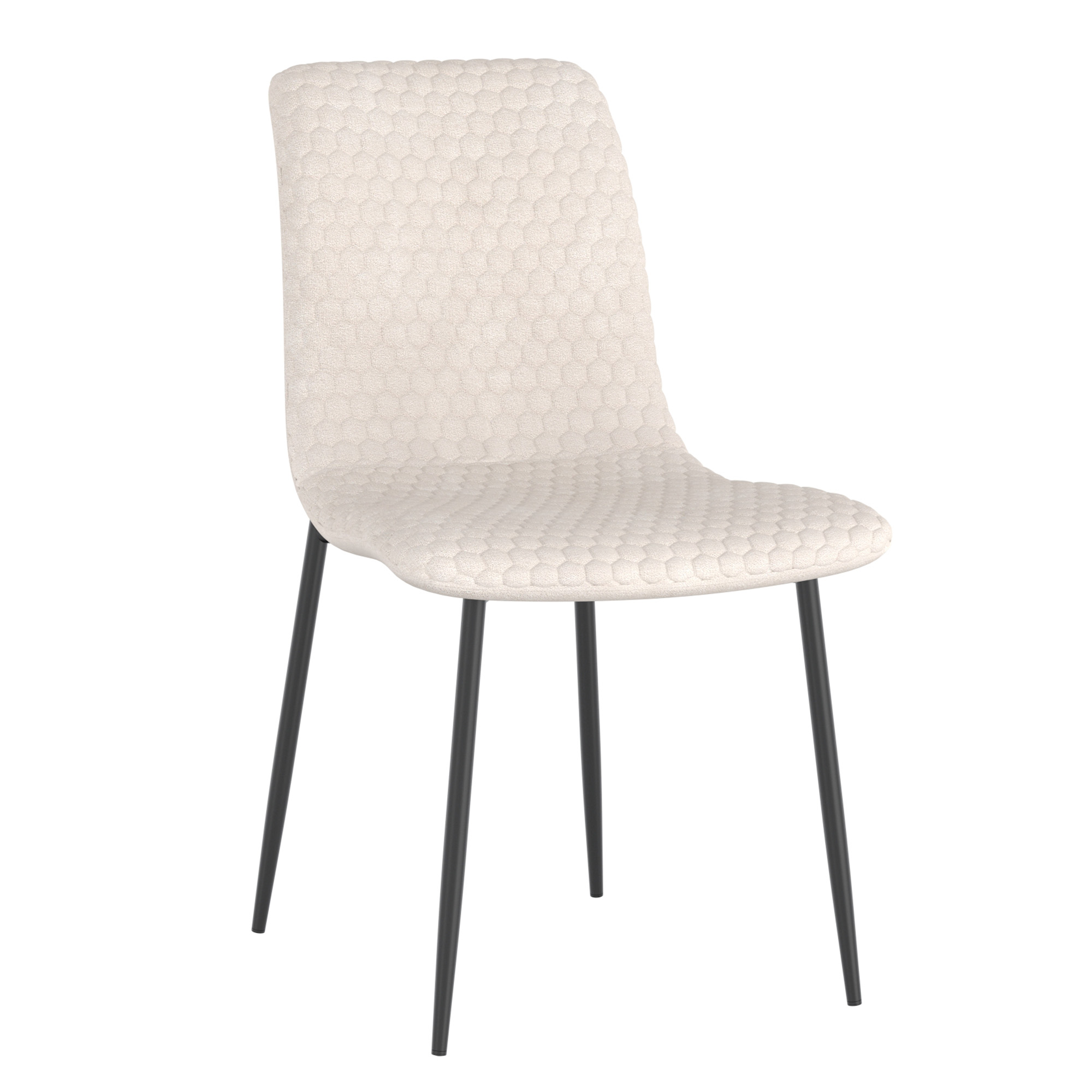Brixx-Side Chair-Beige Fabric