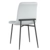 BRIXX-SIDE CHAIR-LIGHT GREY PU