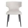 Olis-Side Chair Fabric-Beige