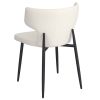 OLIS-SIDE CHAIR PU-BEIGE