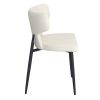 OLIS-SIDE CHAIR PU-BEIGE