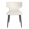 OLIS-SIDE CHAIR PU-BEIGE