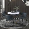 OLIS-SIDE CHAIR PU-BLACK