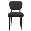 ZEKE-SIDE CHAIR-CHARCOAL