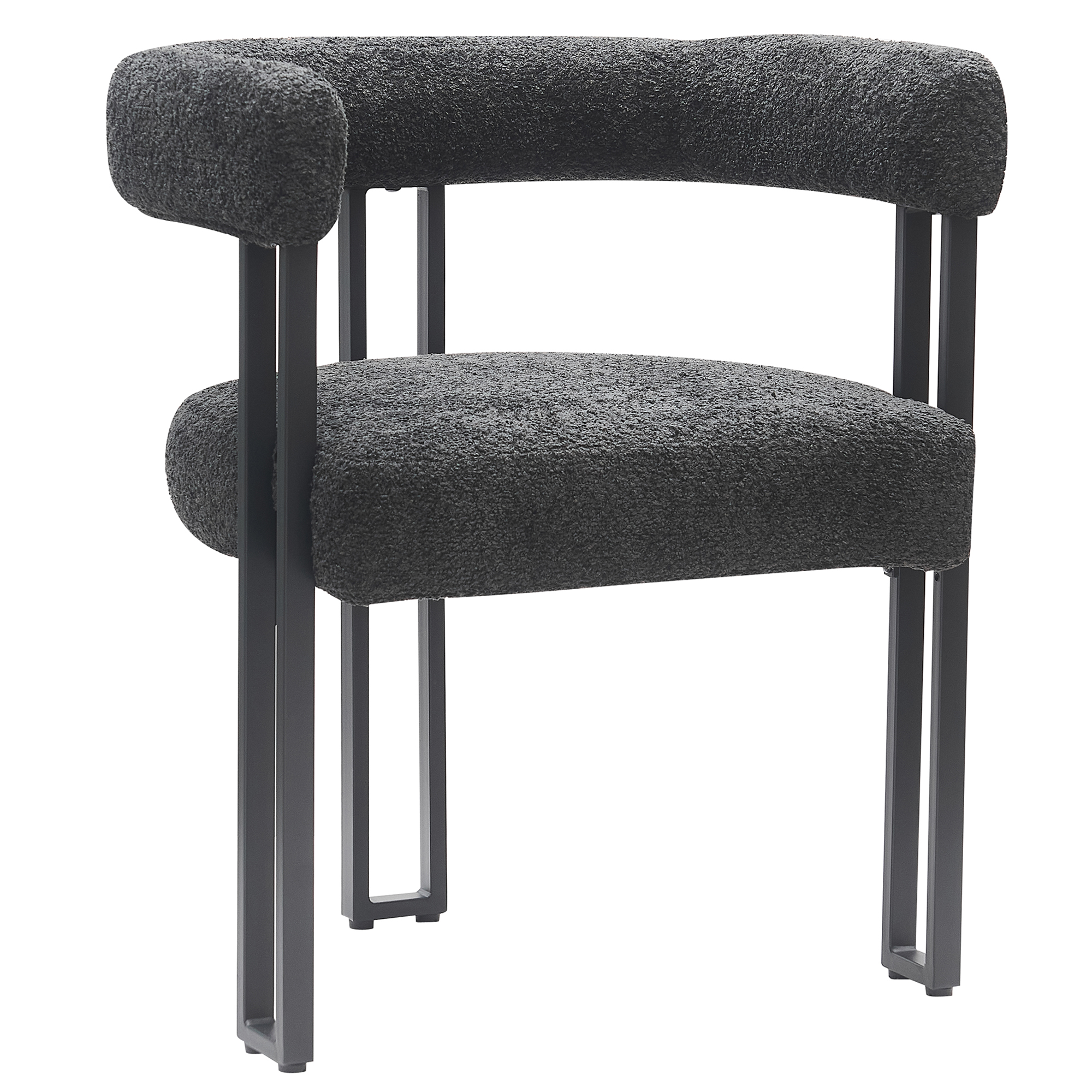 SCARLET-DINING CHAIR-FAB CHARCOAL