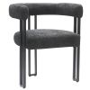 SCARLET-DINING CHAIR-FAB CHARCOAL