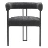 SCARLET-DINING CHAIR-FAB CHARCOAL