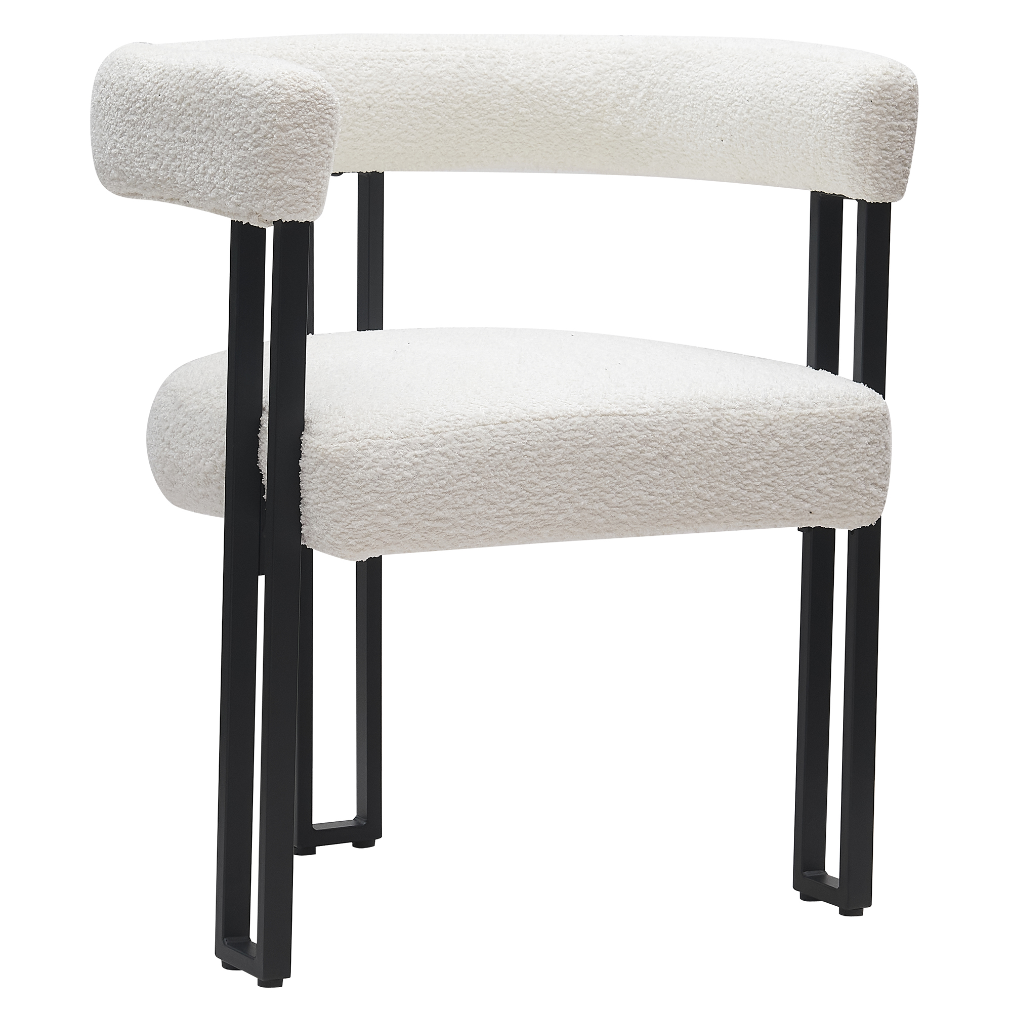 SCARLET-DINING CHAIR-FAB IVORY