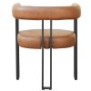 SCARLET-DINING CHAIR-PU SADDLE
