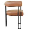 SCARLET-DINING CHAIR-PU SADDLE