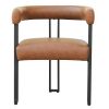 SCARLET-DINING CHAIR-PU SADDLE