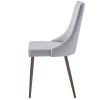 Cora-Side Chair Fabric-Grey