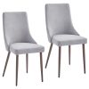 Cora-Side Chair Fabric-Grey