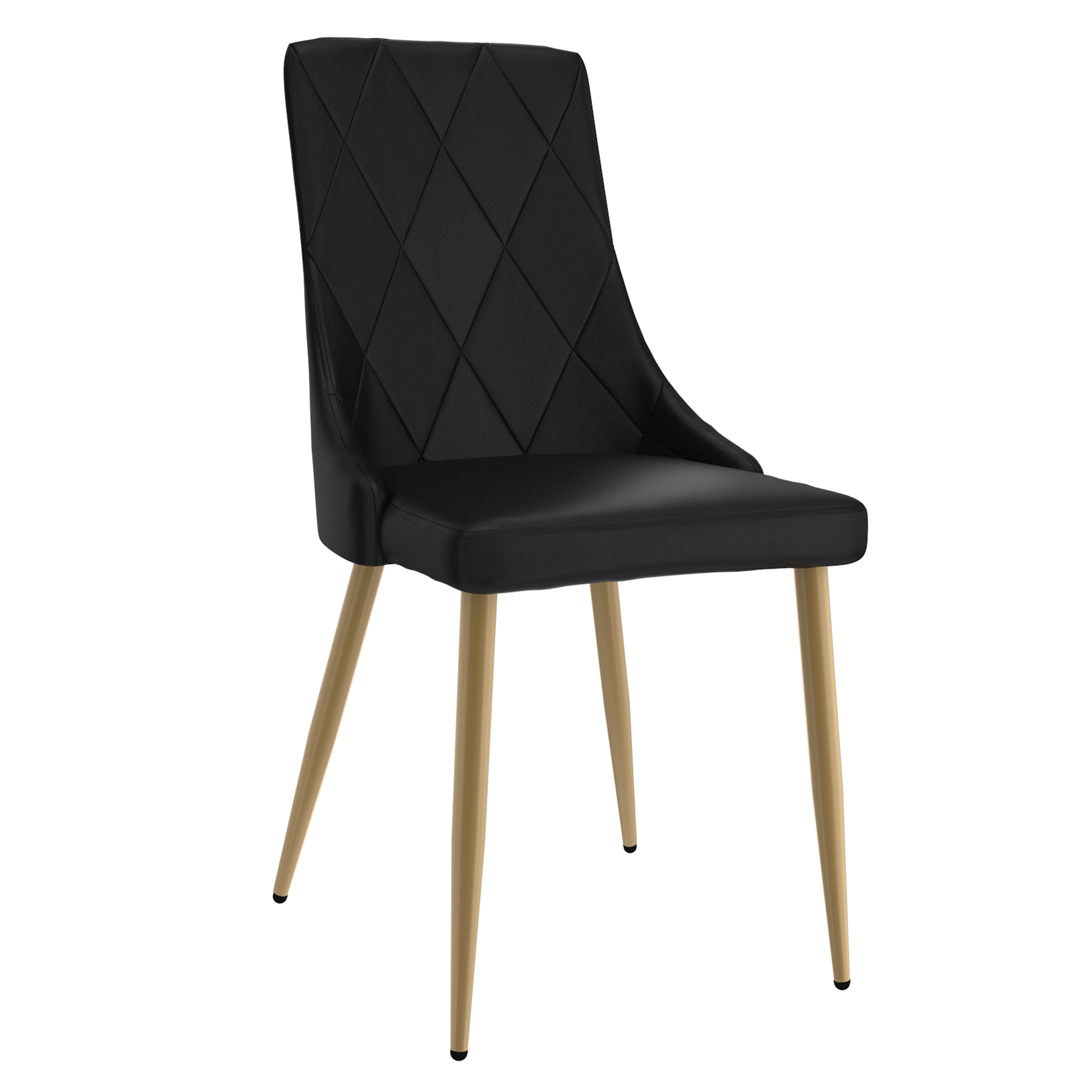 ANTOINE-SIDE CHAIR-BLACK
