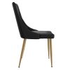 ANTOINE-SIDE CHAIR-BLACK