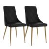 ANTOINE-SIDE CHAIR-BLACK