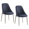 CLEO-SIDE CHAIR-BLACK