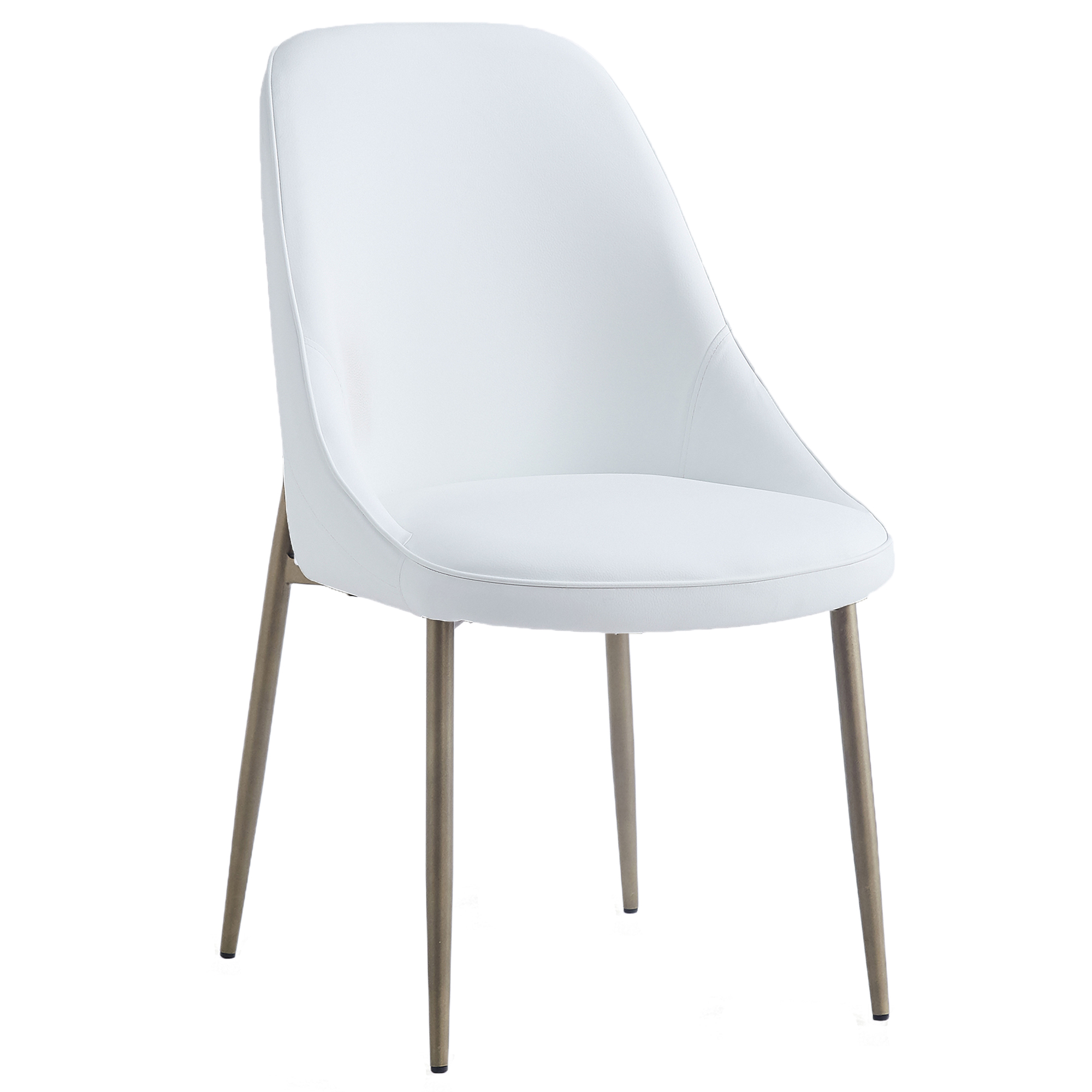 CLEO-SIDE CHAIR-WHITE