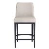 JACE-26'' COUNTER STOOLFABRIC-BEIGE_BLACK