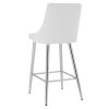 DEVO-26'' COUNTER STOOL-WHITE