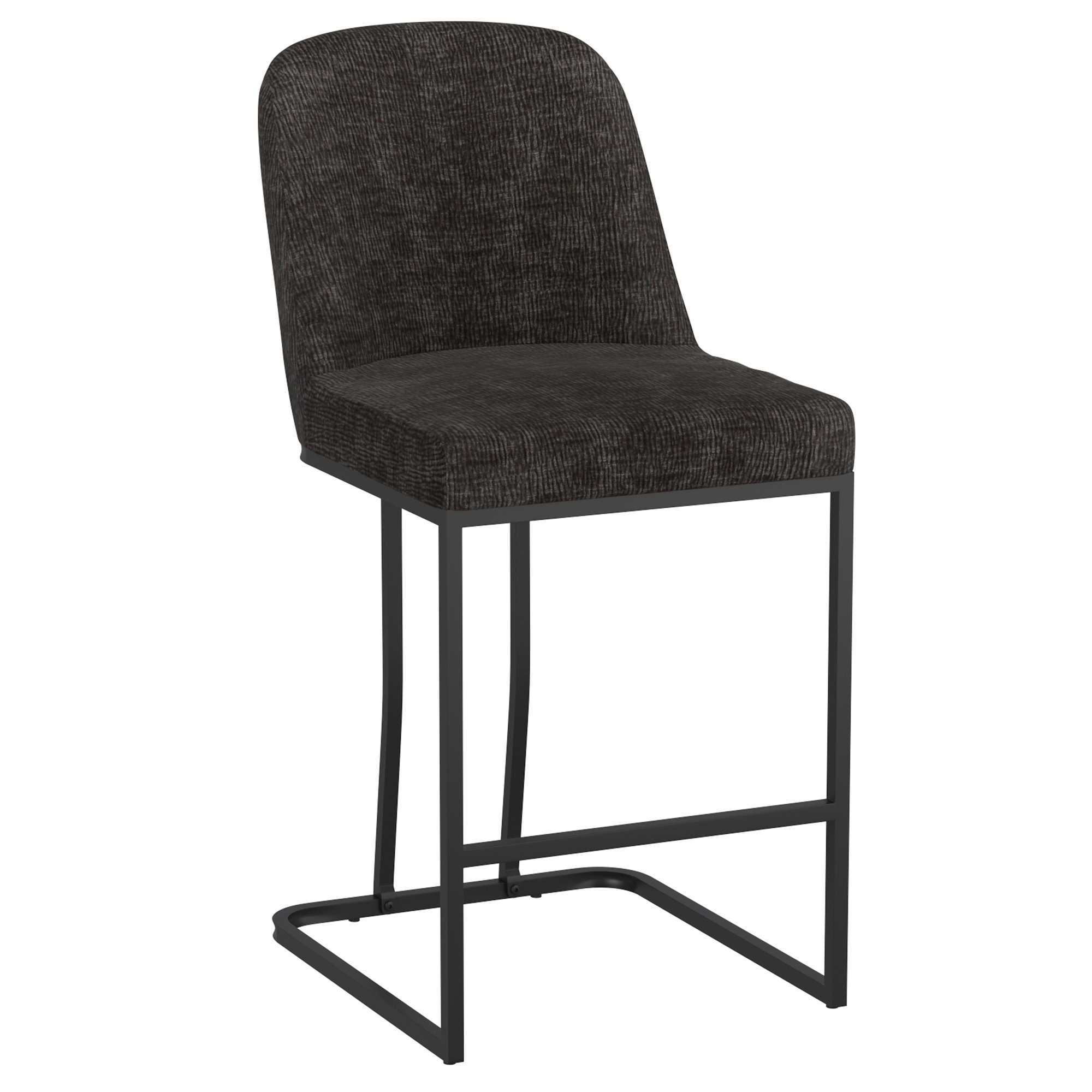 DARIO-26'' COUNTER STOOL-CHARCOAL