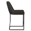 DARIO-26'' COUNTER STOOL-CHARCOAL