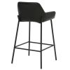 BAILY-26'' COUNTER STOOL-BLACK PU